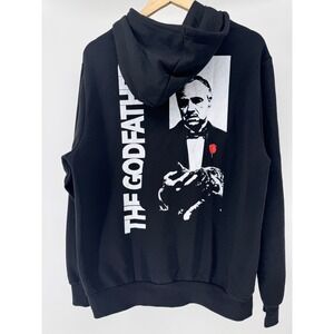 The Godfather Hoodie Mens Large Black